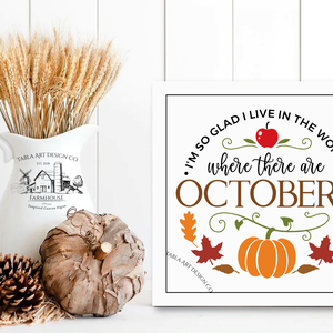 Where There Are Octobers - Tök - őszi vászonkép különböző méretben - otthon & életmód - dekoráció - kép & falikép - táblakép - Meska.hu