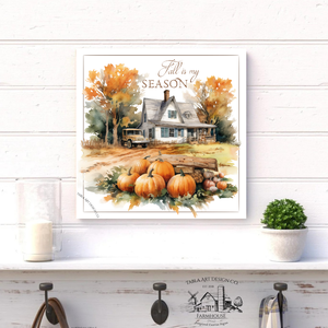 Fall is my season - őszi vászonkép különböző méretben, Otthon & Életmód, Dekoráció, Kép & Falikép, Táblakép, , MESKA
