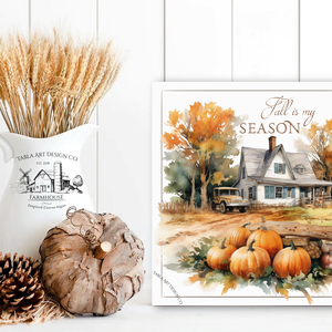 Fall is my season - őszi vászonkép különböző méretben - otthon & életmód - dekoráció - kép & falikép - táblakép - Meska.hu