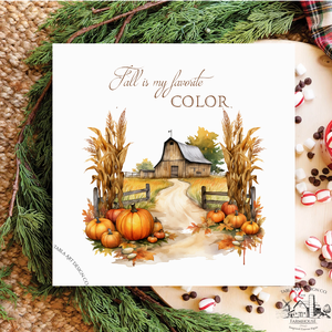 Fall is my favorite color  - őszi vászonkép különböző méretben - otthon & életmód - dekoráció - kép & falikép - táblakép - Meska.hu
