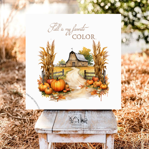Fall is my favorite color  - őszi vászonkép különböző méretben - otthon & életmód - dekoráció - kép & falikép - táblakép - Meska.hu