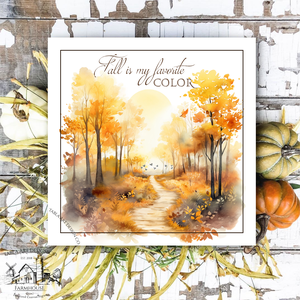 Fall is my favorite color  - őszi vászonkép különböző méretben, Otthon & Életmód, Dekoráció, Kép & Falikép, Táblakép, , MESKA