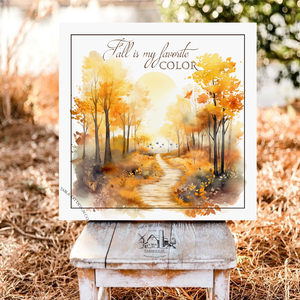 Fall is my favorite color  - őszi vászonkép különböző méretben - otthon & életmód - dekoráció - kép & falikép - táblakép - Meska.hu