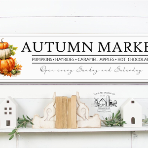 Autumn Market - Tökök - őszi vászonkép különböző méretben - otthon & életmód - dekoráció - kép & falikép - táblakép - Meska.hu