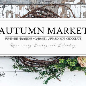 Autumn Market - Széna és kukorica - őszi vászonkép különböző méretben - otthon & életmód - dekoráció - kép & falikép - táblakép - Meska.hu