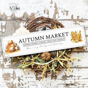 Autumn Market - Széna és kukorica - őszi vászonkép különböző méretben, Otthon & Életmód, Dekoráció, Kép & Falikép, Táblakép, , MESKA