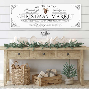 Christmas Market - Harang - Karácsonyi vászonkép különböző méretben - otthon & életmód - dekoráció - kép & falikép - táblakép - Meska.hu