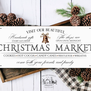 Christmas Market - Harang - Karácsonyi vászonkép különböző méretben - otthon & életmód - dekoráció - kép & falikép - táblakép - Meska.hu