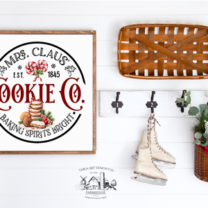 Mrs. Claus Cookie - karácsonyi vászonkép különböző méretben - otthon & életmód - dekoráció - kép & falikép - táblakép - Meska.hu