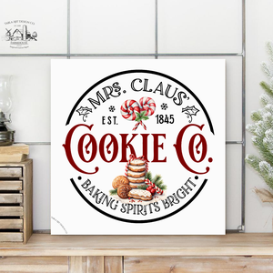Mrs. Claus Cookie - karácsonyi vászonkép különböző méretben - otthon & életmód - dekoráció - kép & falikép - táblakép - Meska.hu