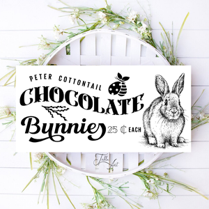 Chocolate bunnies - tavaszi, húsvéti vászonkép különböző méretben, Otthon & Lakás, Dekoráció, Kép & Falikép, Táblakép, , MESKA