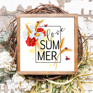 Summer Love - Love Summer vászonkép különböző méretben, Otthon & Lakás, Dekoráció, Kép & Falikép, Táblakép, , MESKA
