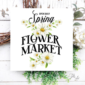 Spring Flower Market - tavaszi vászonkép különböző méretben, Otthon & Lakás, Dekoráció, Kép & Falikép, Táblakép, , MESKA