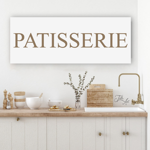 Patisserie 60x23 cm vászonkép - Meska.hu