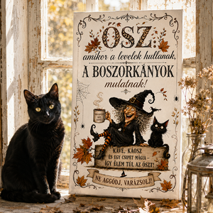 Így élem túl az őszt - vászonkép - Meska.hu