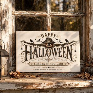 Happy Halloween, come in if you dare - vászonkép - Meska.hu