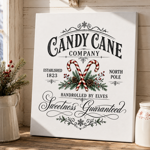 Candy Cane Company - vászonkép - Meska.hu