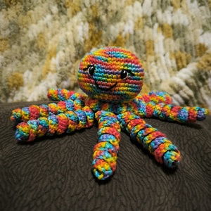 Polip, Játék & Sport, Plüssállat & Játékfigura, Polip, Hímzés, Horgolás, MESKA