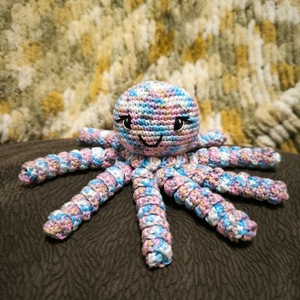 Polip, Játék & Sport, Plüssállat & Játékfigura, Polip, Hímzés, Horgolás, MESKA