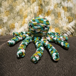 Polip, Játék & Sport, Plüssállat & Játékfigura, Polip, Hímzés, Horgolás, MESKA