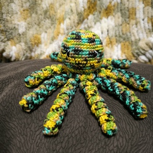 Polip, Játék & Sport, Plüssállat & Játékfigura, Polip, Hímzés, Horgolás, MESKA