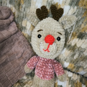 Szarvas, Játék & Sport, Plüssállat & Játékfigura, Más figura, Horgolás, Varrás, MESKA