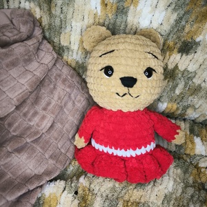 Szoknyás nagy maci , Játék & Sport, Plüssállat & Játékfigura, Maci, Horgolás, Varrás, MESKA