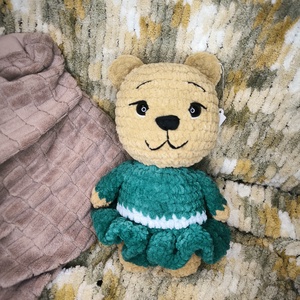 Szoknyás nagy maci , Játék & Sport, Plüssállat & Játékfigura, Maci, Horgolás, Varrás, MESKA