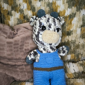 Nadrágos tehén, Játék & Sport, Plüssállat & Játékfigura, Más figura, Horgolás, Varrás, MESKA