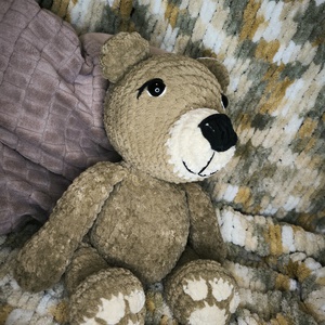 Horgolt maci, Játék & Sport, Plüssállat & Játékfigura, Maci, Horgolás, Varrás, MESKA