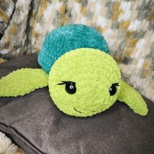 Zöld óriás teknős , Játék & Sport, Plüssállat & Játékfigura, Más figura, Horgolás, Varrás, MESKA