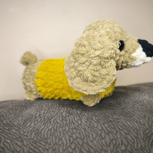 Mini tacskó, Játék & Sport, Plüssállat & Játékfigura, Kutya, Horgolás, Varrás, MESKA