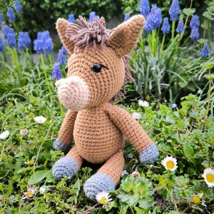 Horgolt ló - Meska.hu