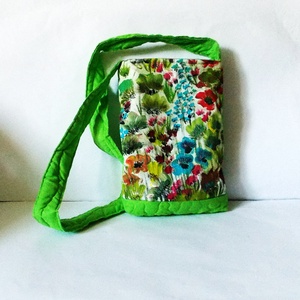 Nyári rét kézzel festett válltáska  készleten -  - Meska.hu