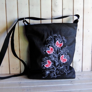 Rose Tulipános virágos táska, laptop táska -  - Meska.hu