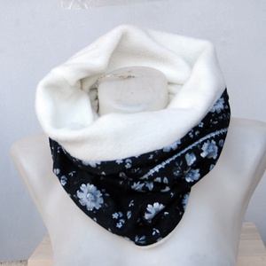 Hímzett vastag puha női körsál, sál, téli sál virágos sál, Ruha & Divat, Sál, Sapka, Kendő, Sál, Hímzés, MESKA