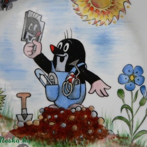 Kisvakondos étkészlet -  - Meska.hu