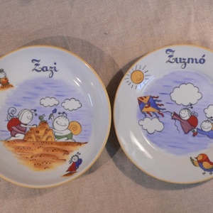 Bogyó és Babóca étkészlet  Ancsánakl -  - Meska.hu