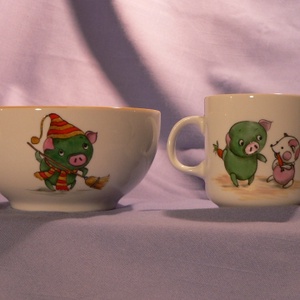 Mazsola és Tádé -  - Meska.hu