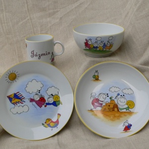 Bogyó és Babóca étkészlet  -  - Meska.hu