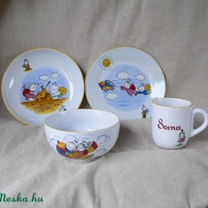 Bogyó és Babóca étkészlet  -  - Meska.hu