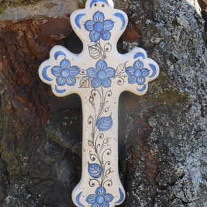 Kerámia kereszt   -  - Meska.hu