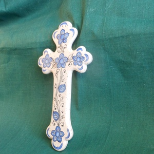 Kerámia kereszt   -  - Meska.hu