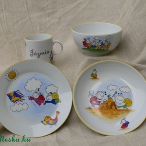 Bogyó és Babóca étkészlet  -  - Meska.hu