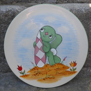 Nyuszis gyermek szett - otthon & életmód - konyhafelszerelés, tálalás - tálalás - tányér & étkészlet - Meska.hu