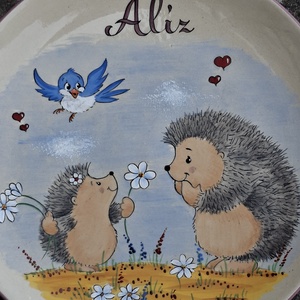 Evelin tányérja - Meska.hu