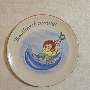 Pumuklis tányér beke részére - Meska.hu