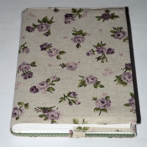 Rózsás-pöttyös könyvborító -  - Meska.hu