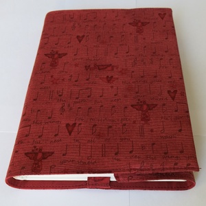 Textil könyvborító, Otthon & Életmód, Papír, írószer, Könyv- és füzetborító, Varrás, MESKA