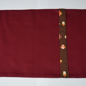 Textil könyvborító - otthon & életmód - papír, írószer - könyv- és füzetborító - Meska.hu